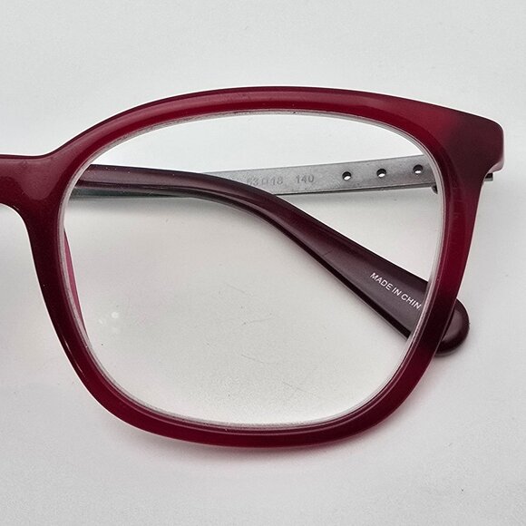 Coach HC6113 5503 Aubergine Gunmetal Cat Eye Eyeglasses Frame w/ Case 53-18-140 - Picture 13 of 16